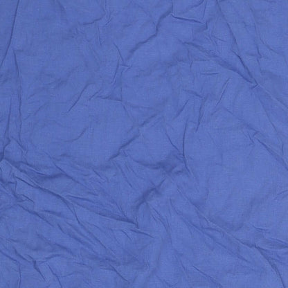 Esprit Womens Blue Linen Shift Size XL V-Neck Button