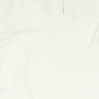 Womens UK Size 10 Marks and Spencer Ivory Basic Blouse