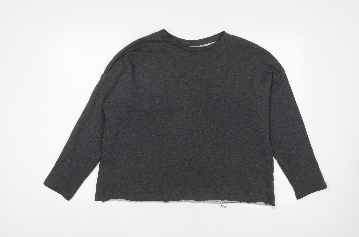 Womens UK Size M Pull&Bear Grey Pullover Sweatshirt