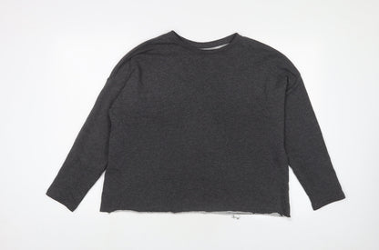 Womens UK Size M Pull&Bear Grey Pullover Sweatshirt