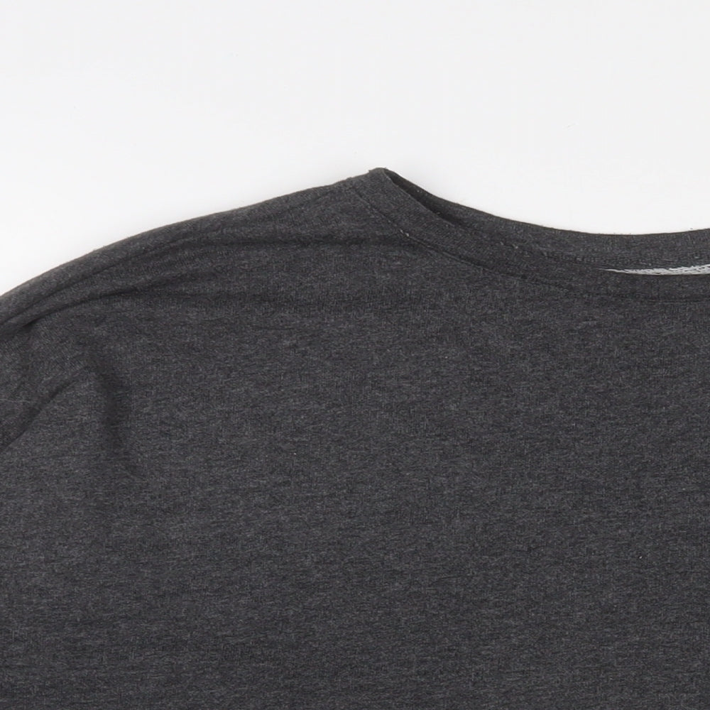Womens UK Size M Pull&Bear Grey Pullover Sweatshirt