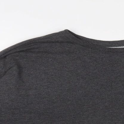 Womens UK Size M Pull&Bear Grey Pullover Sweatshirt