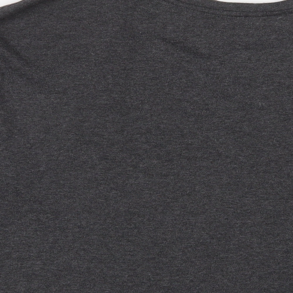 Womens UK Size M Pull&Bear Grey Pullover Sweatshirt