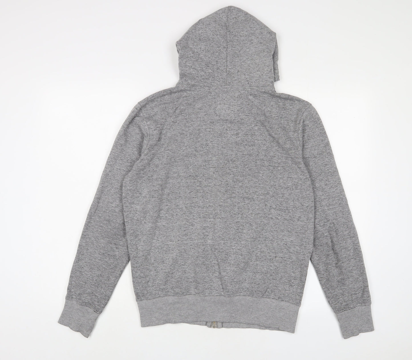 Mens UK Size S Pull&Bear Grey Full Zip Hoodie