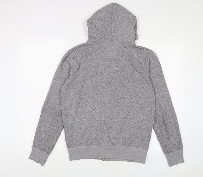 Mens UK Size S Pull&Bear Grey Full Zip Hoodie