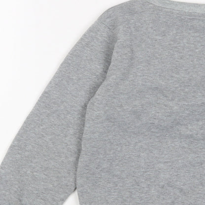 Keyiqi Boys Grey Cotton Pullover Sweatshirt Size 6 Years Pullover