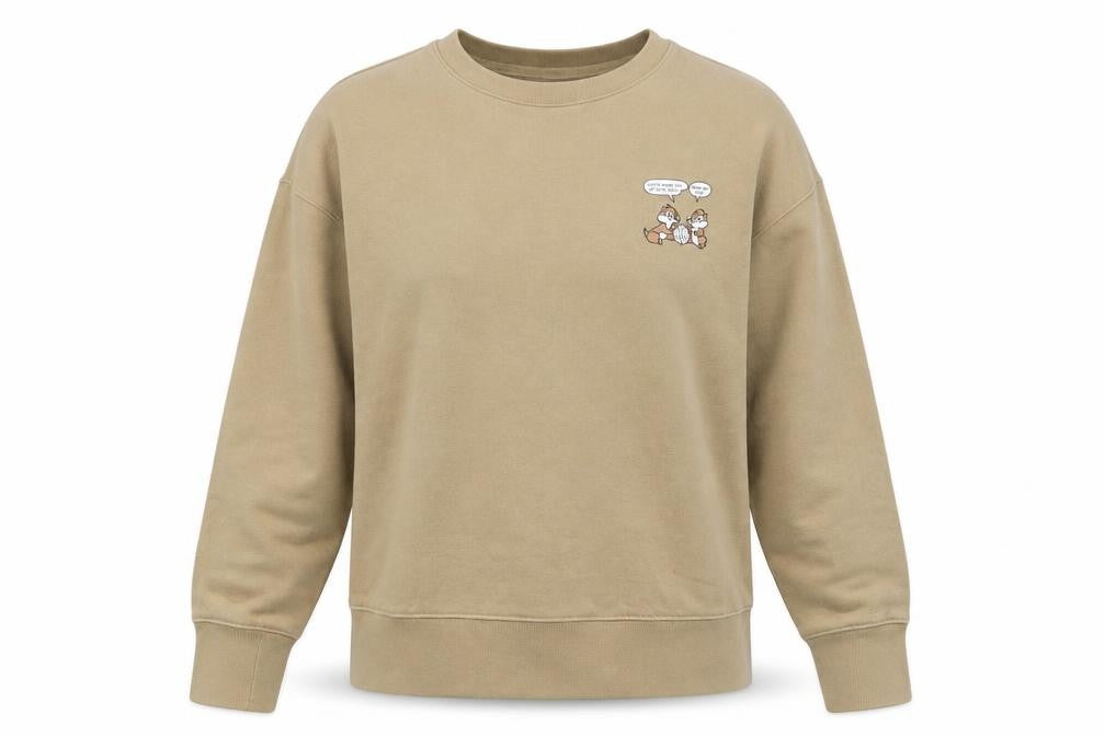 Womens UK Size M Disney Brown Pullover Sweatshirt