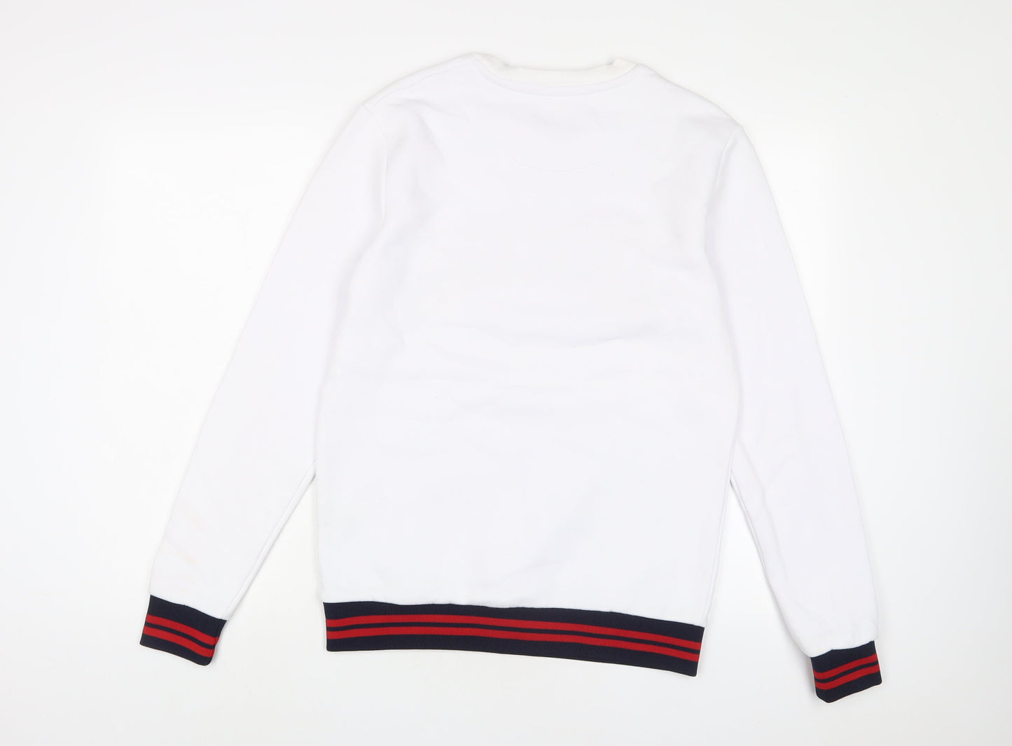 Mens UK Size M Couture White Pullover Sweatshirt