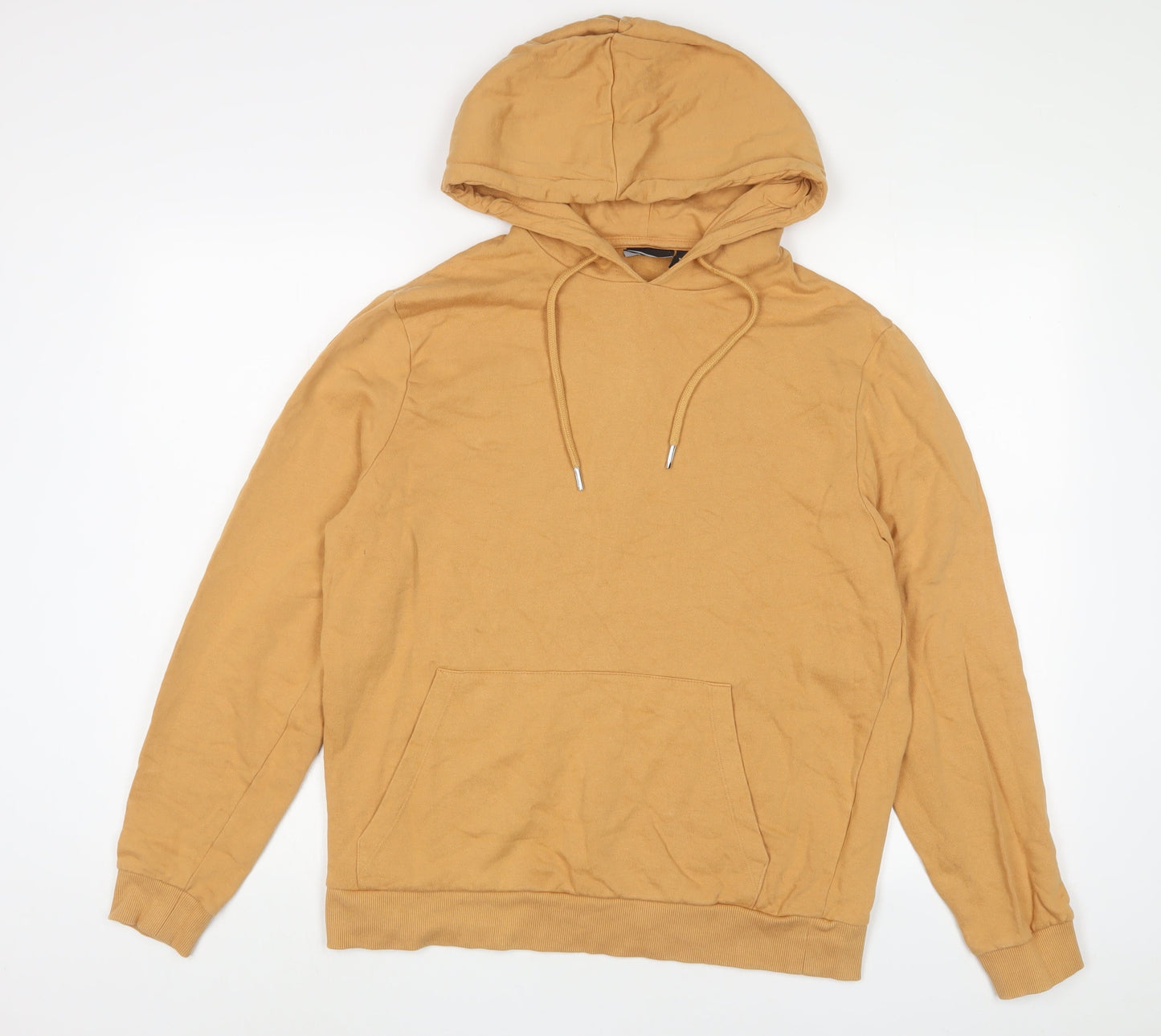 Mens UK Size M ASOS Brown Pullover Hoodie