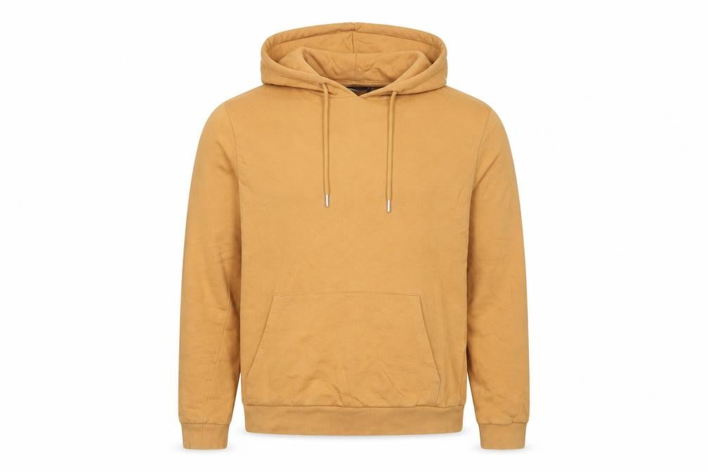 Mens UK Size M ASOS Brown Pullover Hoodie