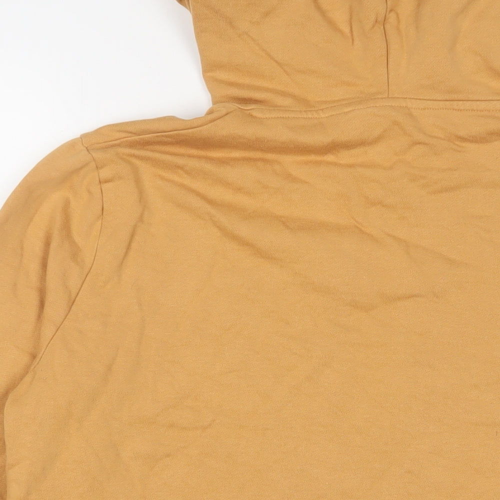 Mens UK Size M ASOS Brown Pullover Hoodie