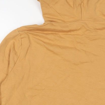 Mens UK Size M ASOS Brown Pullover Hoodie