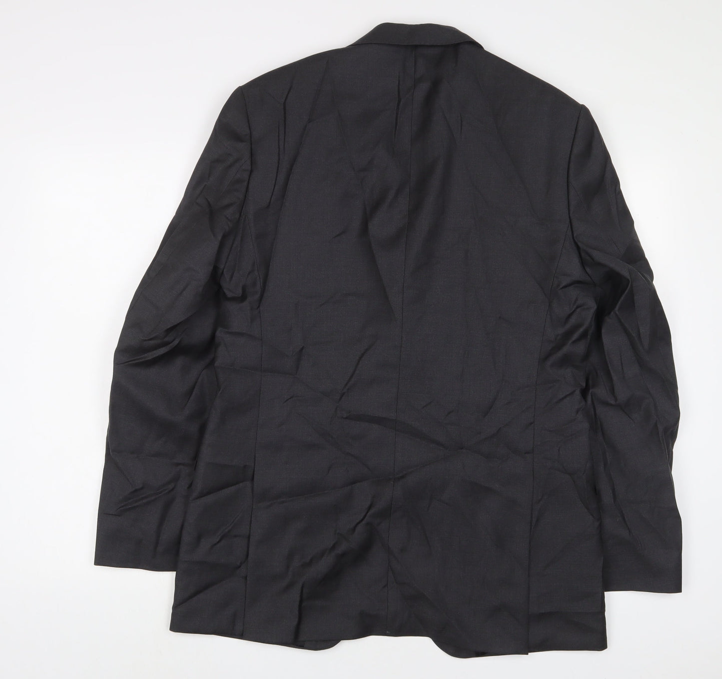 Mens UK Size 38 Lanificio Regular Grey Suit Jacket