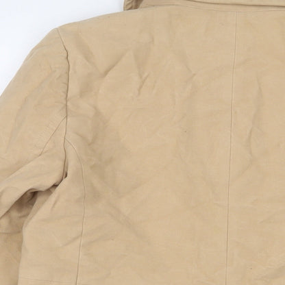 Gap Womens Beige Jacket Size L Button