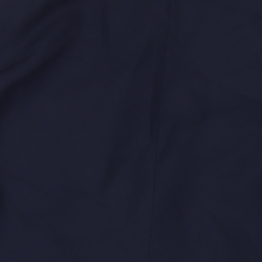 Emporium Mens Blue Polyester Jacket Suit Jacket Size 46 Regular