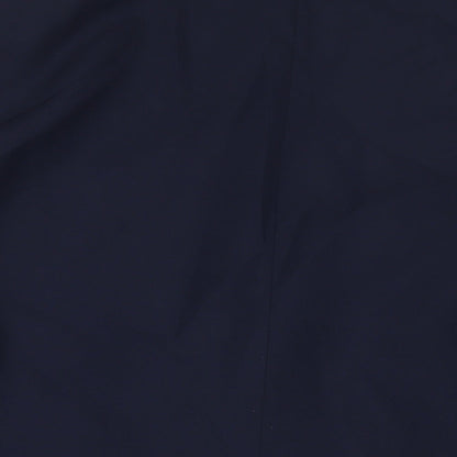 Emporium Mens Blue Polyester Jacket Suit Jacket Size 46 Regular