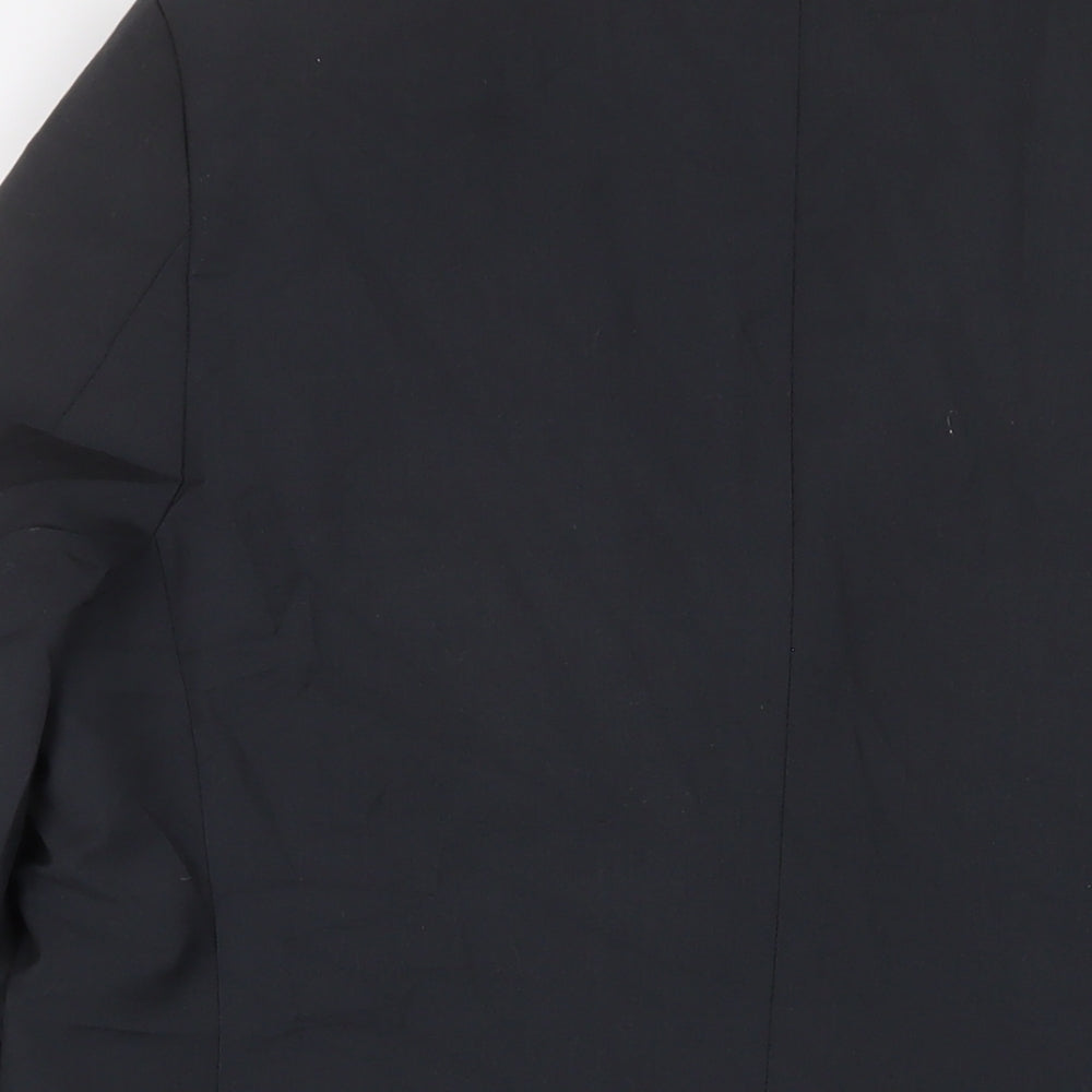Anagre Mens Grey Polyester Jacket Suit Jacket Size 44 Regular