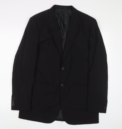 Mens UK Size 40 John Lewis Regular Black Suit Jacket