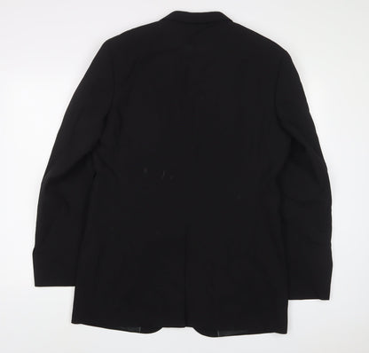 Mens UK Size 40 John Lewis Regular Black Suit Jacket