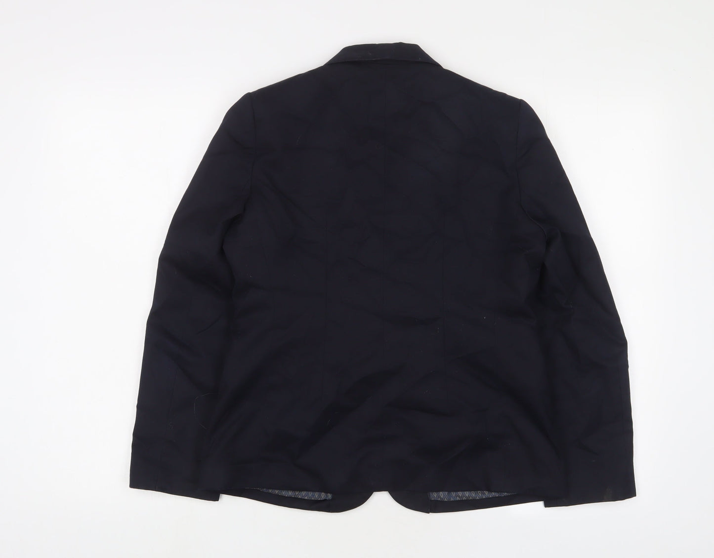 Aspire Boys Blue Jacket Blazer Size 8 Years Button
