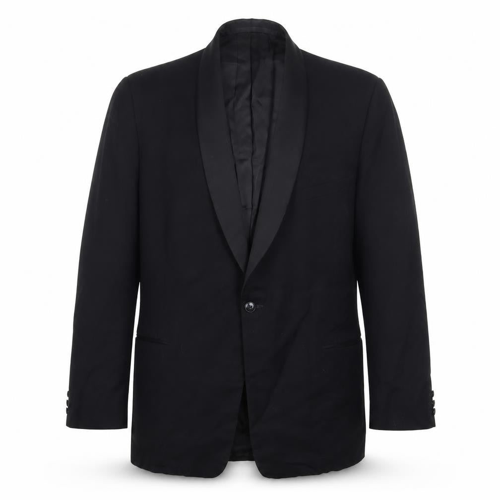 Mens UK Size 44 Maenson Regular Black Suit Jacket