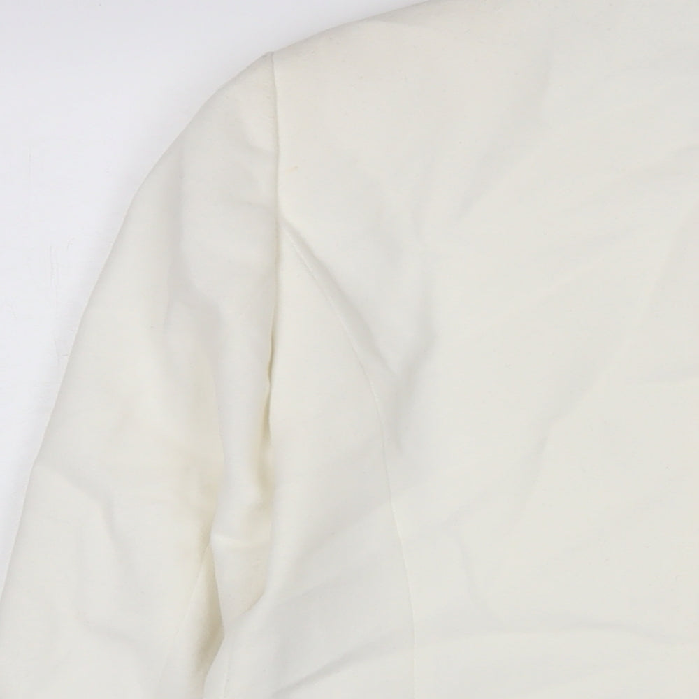 Gerry Weber Womens White Jacket Size 10 Button