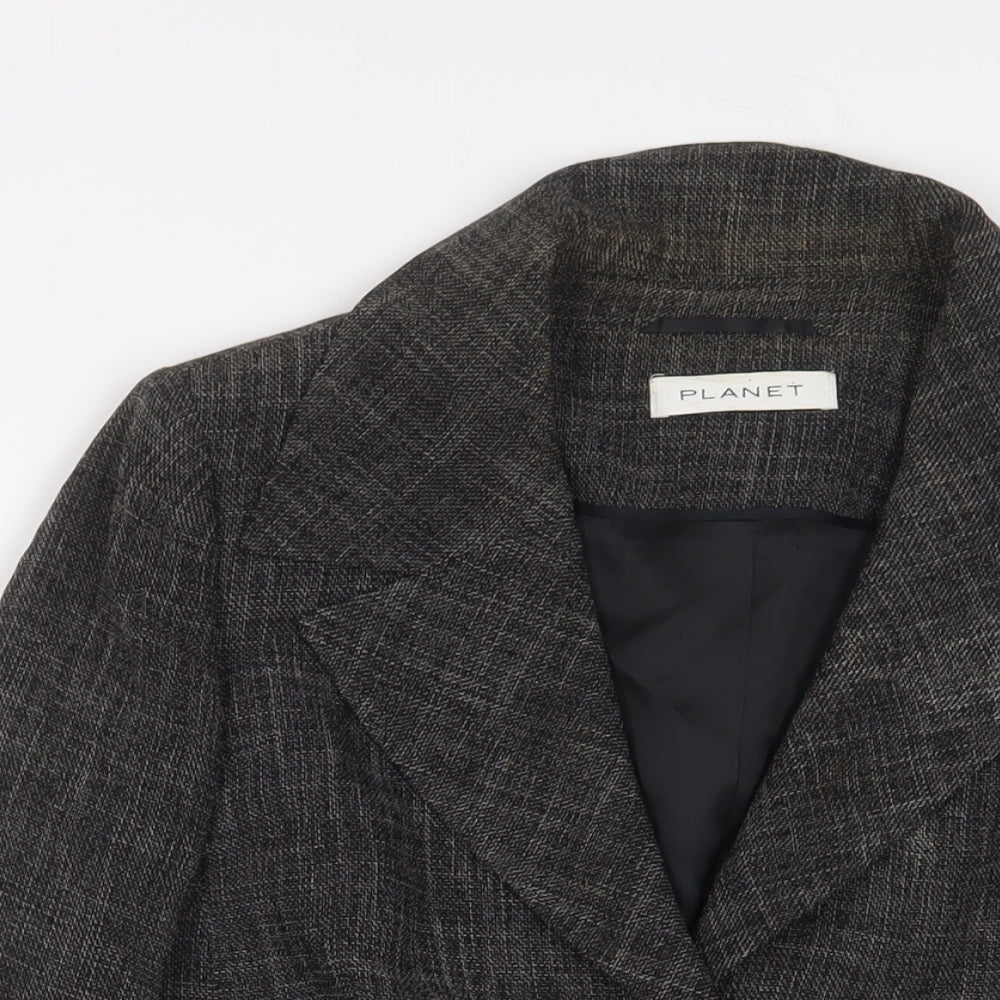 Womens UK Size 12 Planet Grey Jacket