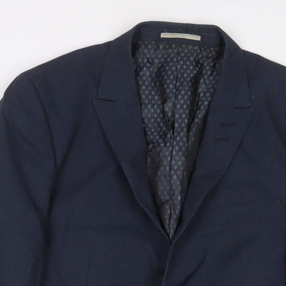 Mens UK Size 38 Skopes Regular Blue Suit Jacket