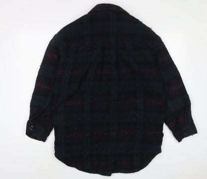 Womens UK Size XS Bershka Green Jacket