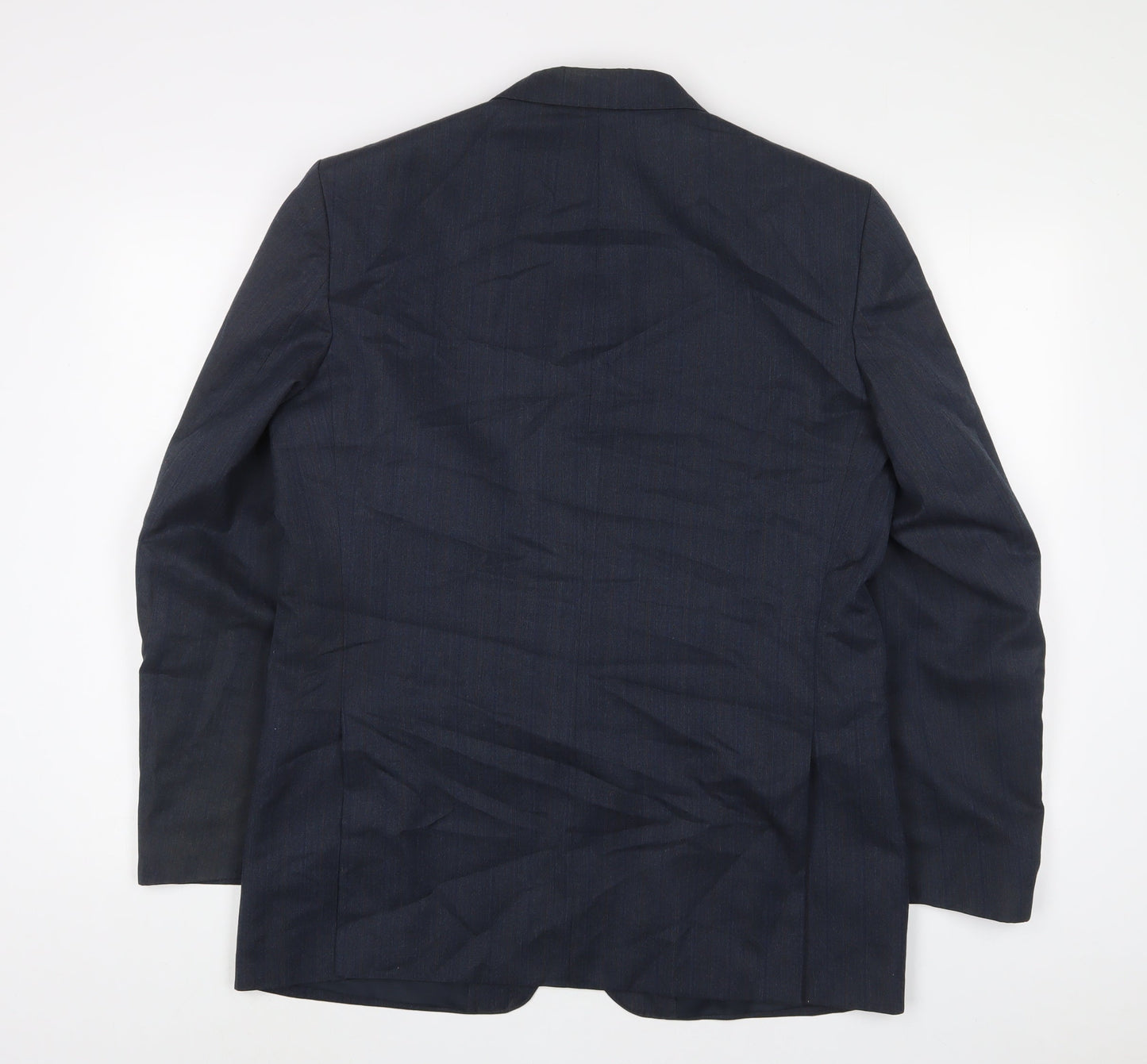 Mens UK Size 40 C&A Regular Blue Suit Jacket