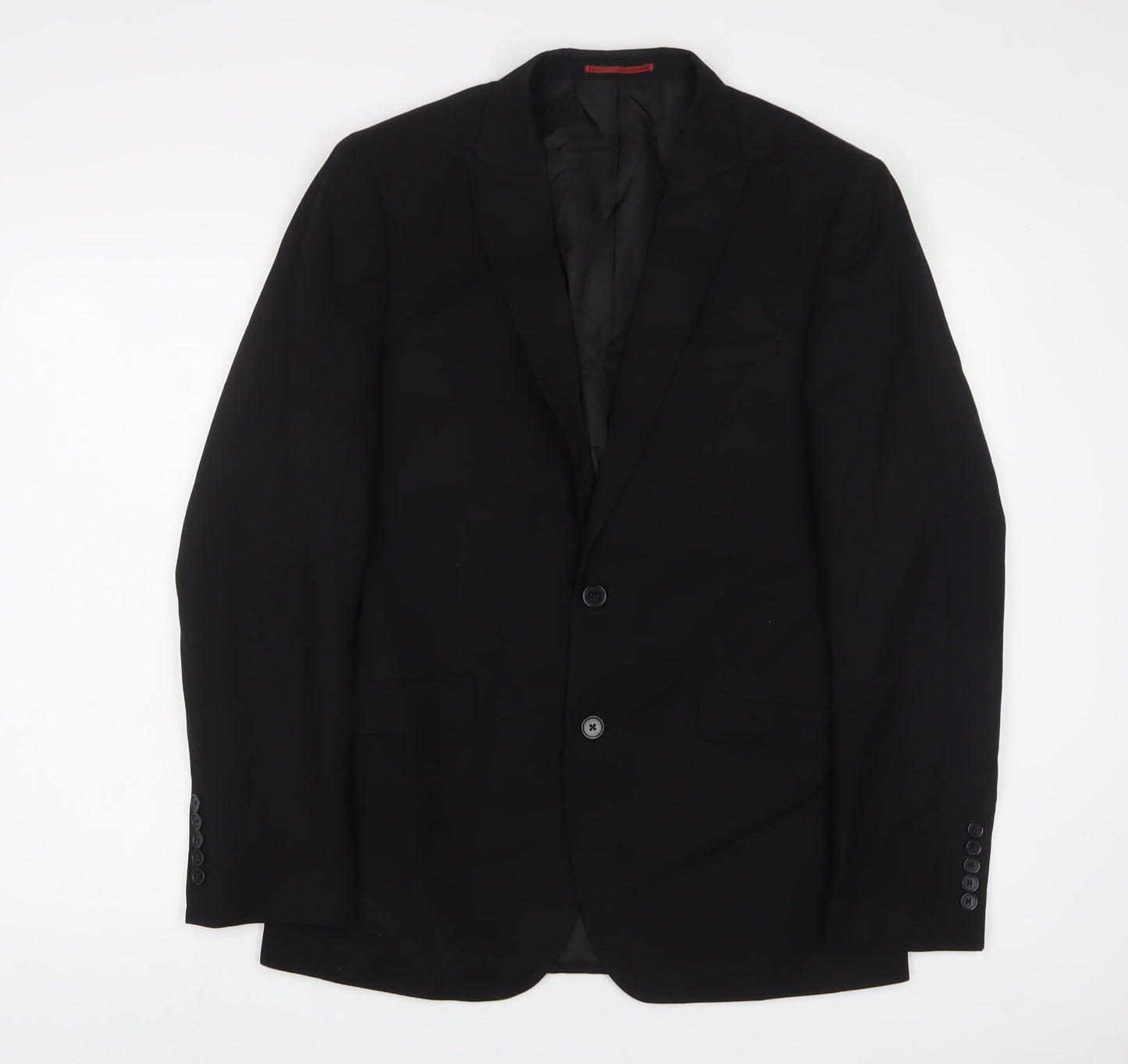 Mens UK Size 40 OneSixFive Regular Black Suit Jacket