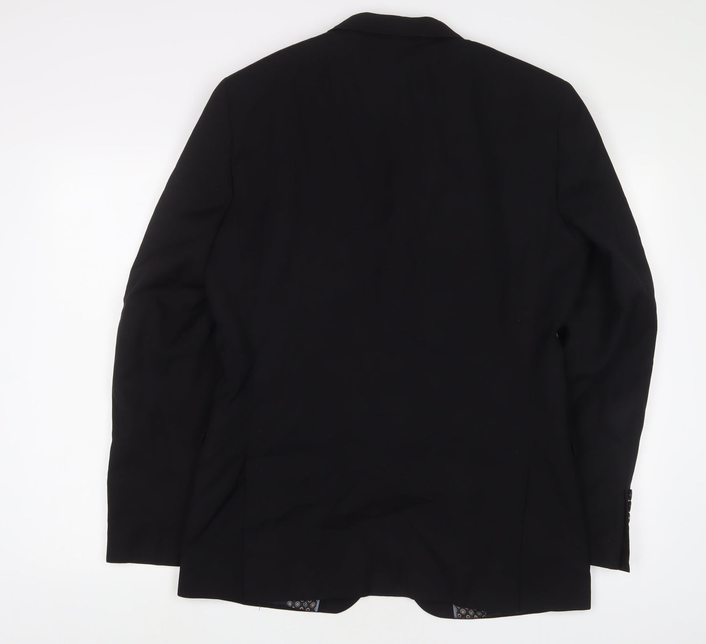 Mens UK Size 40 OneSixFive Regular Black Suit Jacket