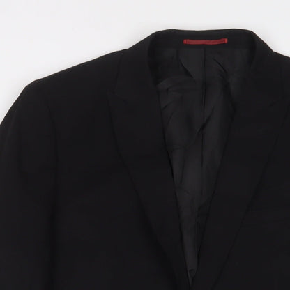 Mens UK Size 40 OneSixFive Regular Black Suit Jacket