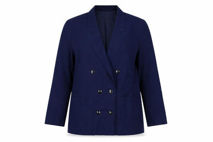 Womens UK Size 12 Slimma Blue Jacket