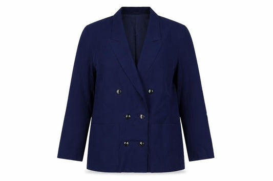 Womens UK Size 12 Slimma Blue Jacket