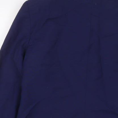 Womens UK Size 12 Slimma Blue Jacket