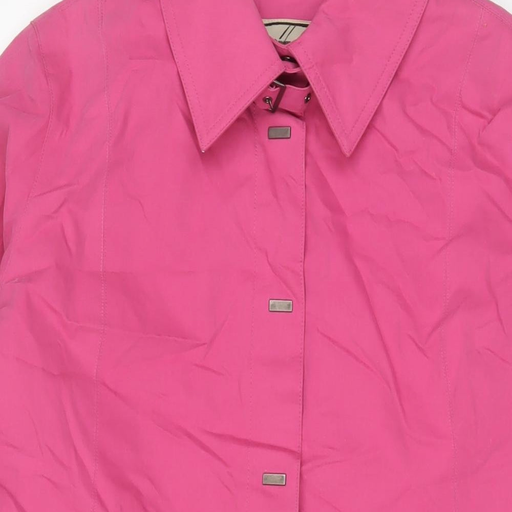 Five Four Womens Pink Jacket Size M Snap