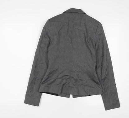 Womens UK Size 6 Warehouse Grey Jacket