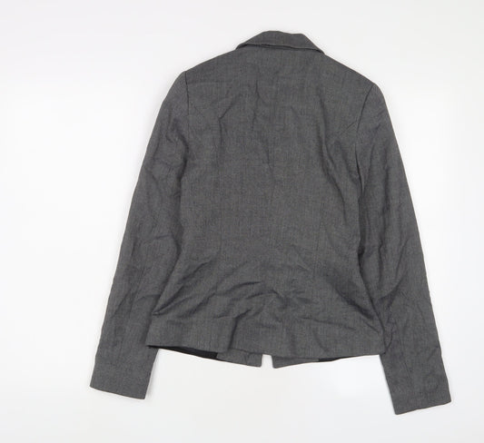 Womens UK Size 6 Warehouse Grey Jacket