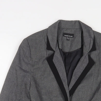 Womens UK Size 6 Warehouse Grey Jacket