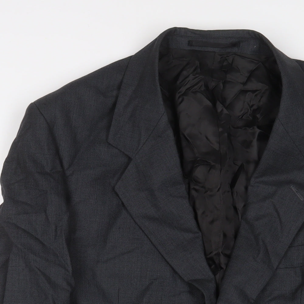 Mens UK Size 38 Principles Regular Grey Suit Jacket