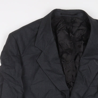 Mens UK Size 38 Principles Regular Grey Suit Jacket