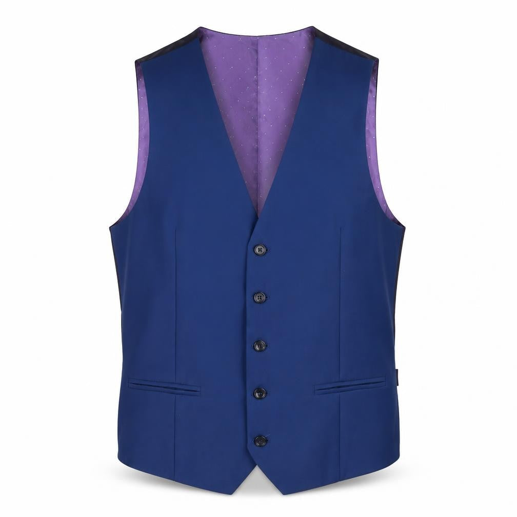 Mens UK Size 40 Marc Darcy Regular Blue Suit Jacket