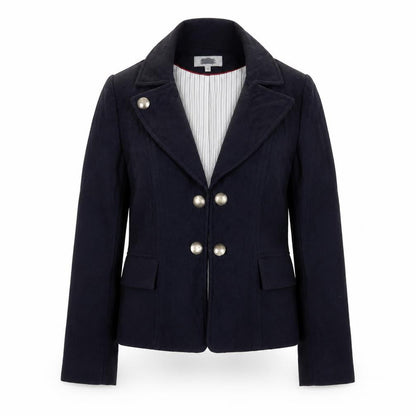 Marks & Spencer Womens Blue Jacket Blazer Size 10 Hook & Eye