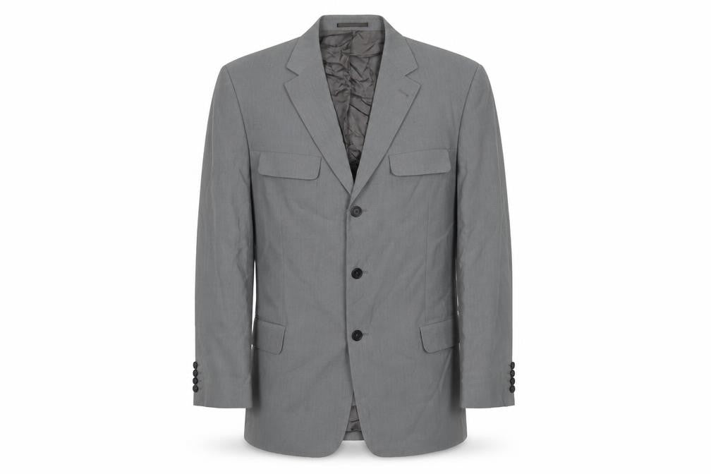 Mens UK Size 44 C&A Regular Grey Suit Jacket