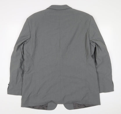 Mens UK Size 44 C&A Regular Grey Suit Jacket