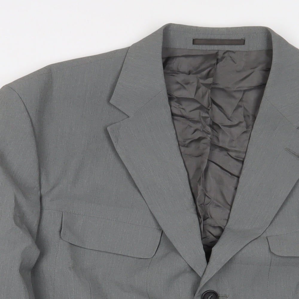 Mens UK Size 44 C&A Regular Grey Suit Jacket