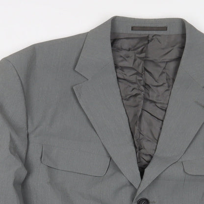 Mens UK Size 44 C&A Regular Grey Suit Jacket