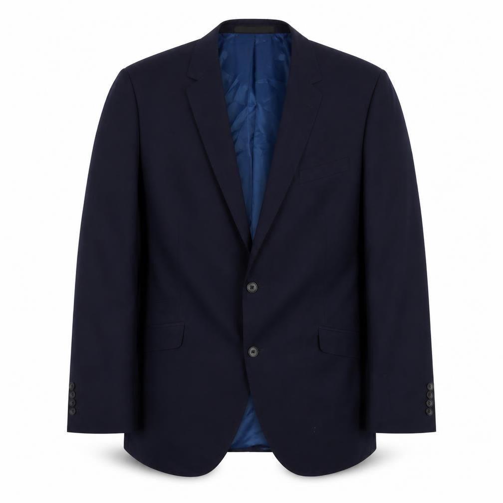 Mens UK Size 46 Autograph Regular Blue Suit Jacket