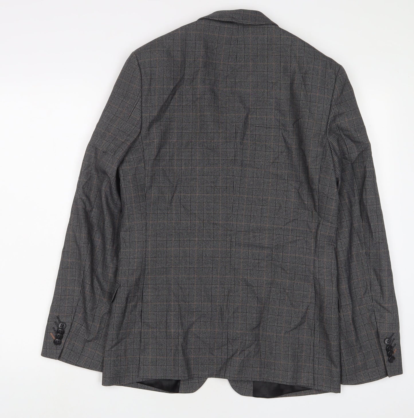 Mens UK Size 36 Limehaus Regular Grey Suit Jacket